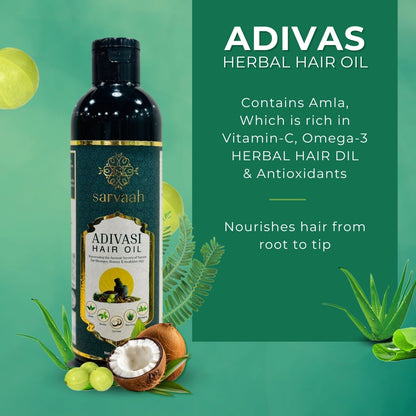 India's No.1 Original Adivasi Herbal Hair Oil