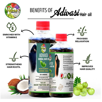 India's No.1 Original Adivasi Herbal Hair Oil