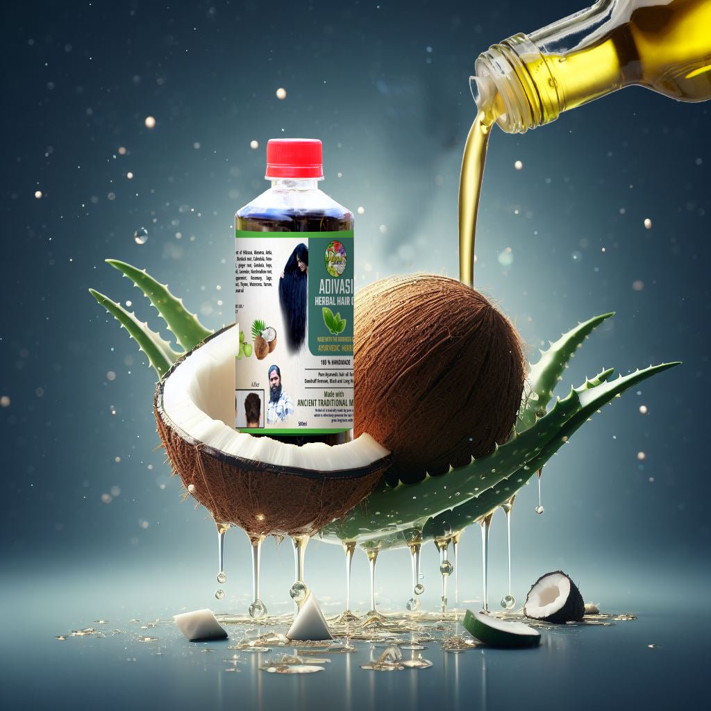 India's No.1 Original Adivasi Herbal Hair Oil